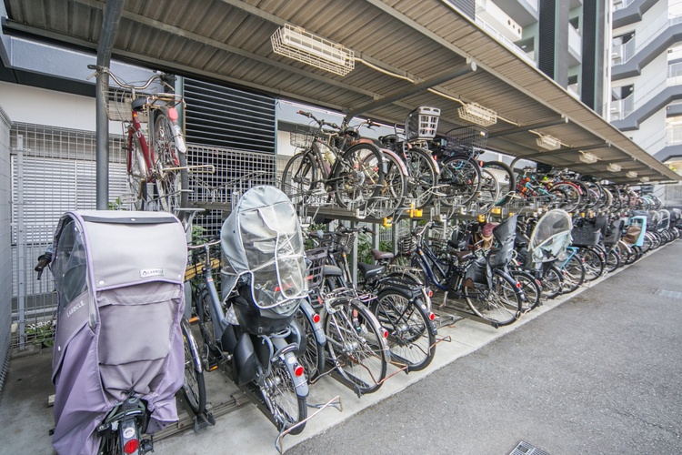 シティテラス成増の自転車置場